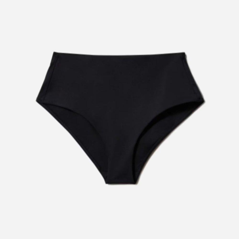 NEW Everlane The High-Rise Hipster Bottom Black XXL - Picture 3 of 7